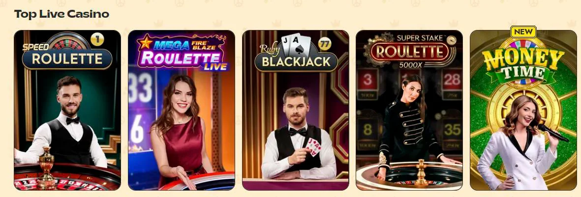 top živé hry vinylcasino